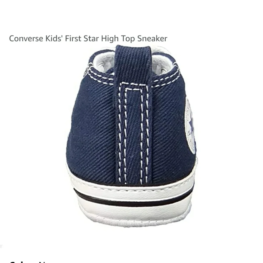 Converse Kids' First Star High Top Sneaker